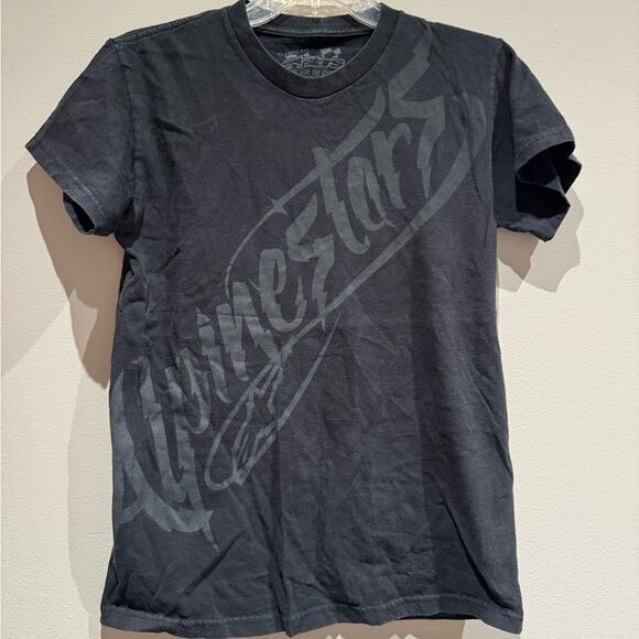 Alpine Stars black logo front t-shirt size small - Picture 1 of 3